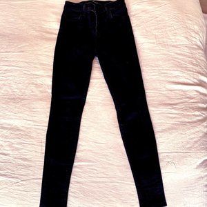 J Brand Vanity Black Skinny Jeans